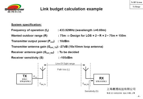 rf tag link budget|receiver sensitivity and link budget.